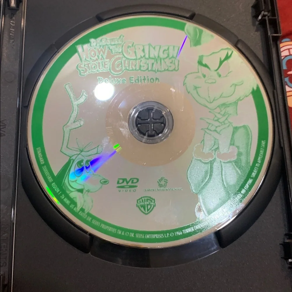 Deluxe Edition 1 DVD Dr. Seuss’ How The Grinch Stole Christmas PreOwned